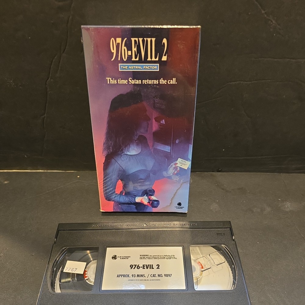 976-EVIL 2 VHS tape Vestron HORROR #27