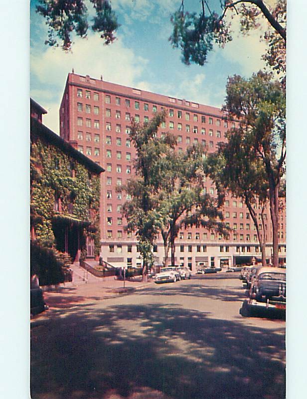 Unused 1950's OLD CARS & EASTLAND HOTEL Portland Maine ME : clearance q5569@