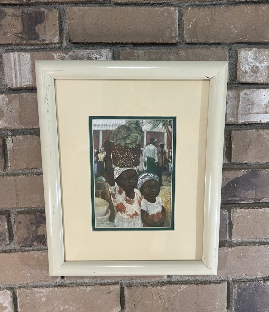 Eugene H. Wiley Jr. Framed Print 1991-African American Art Limited Ed.