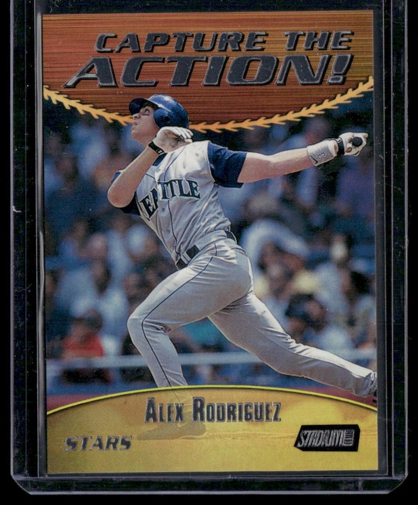2000 Stadium Club Alex Rodriguez #CA6 Capture the Action