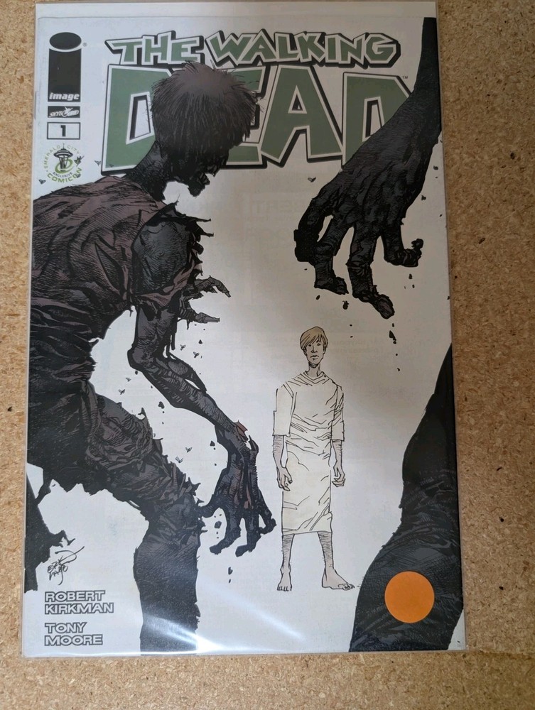 The Walking Dead (2014) #1 Eccc Erik Larsen Variant Cover  Image Comics Vf/Nm