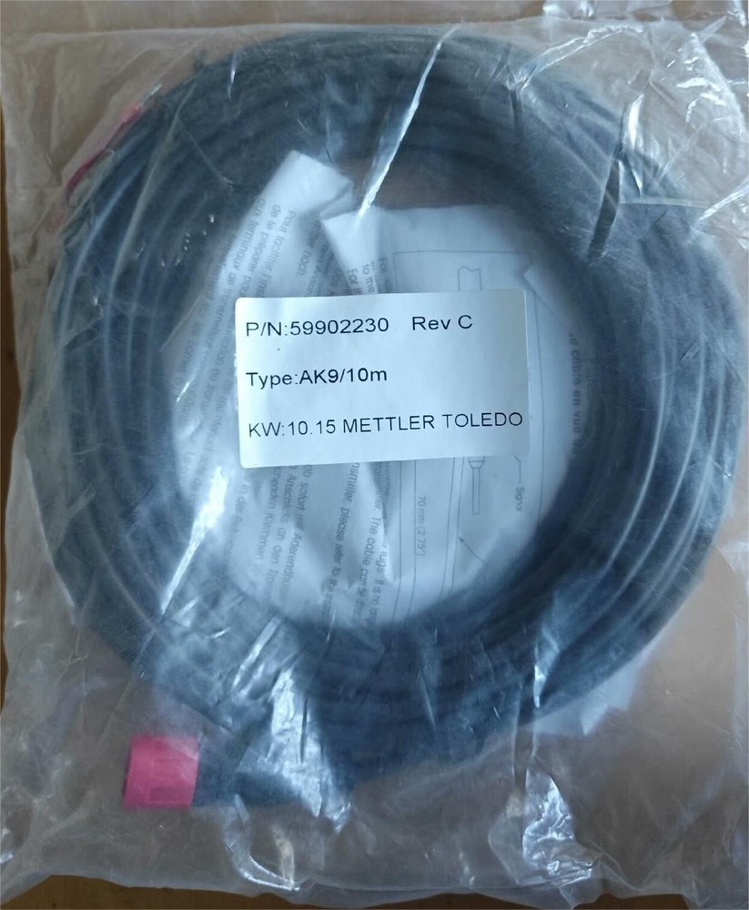 METTLER TOLEDO   AK9/10m  59902230  CABLE . NEW IN BAG . DHL