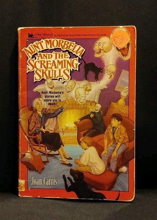 Aunt Morbelia And The Screaming Skulls by Joan Carris 1990 Minstrel Book PB