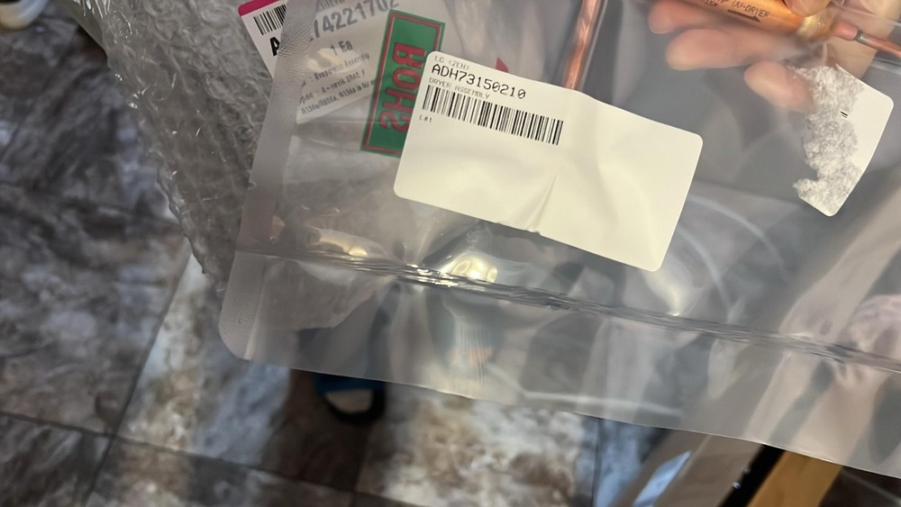 LG ADH73150210 Refrigerator Filter Drier Assembly