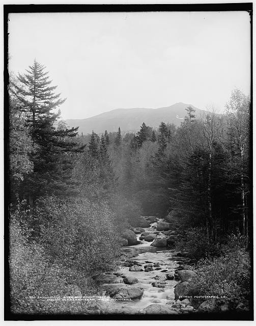 Ammonoosuc River,Mount Monroe,Pleasant farm,White Mountains,New Hampshire,1890