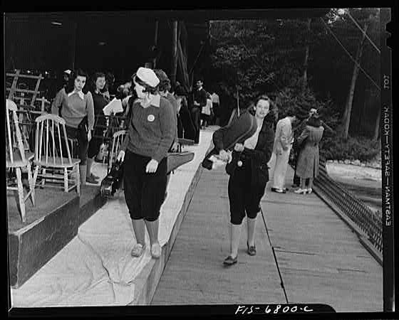 Photo:Interlochen Michigan 1940s National Music Camp Young Musicians