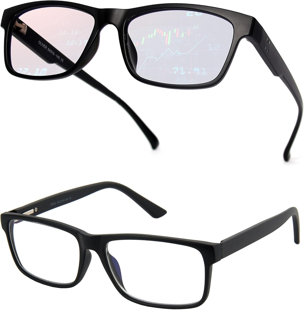 2 PACK of Blue Light Blocking Glasses- anti Fatigue Blue Light Computer and Digi