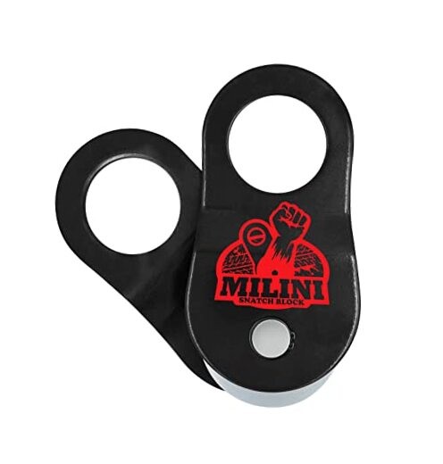 Snatch Block, Strength Recovery Off-Road Heavy Duty Winches Pulley 10T Black