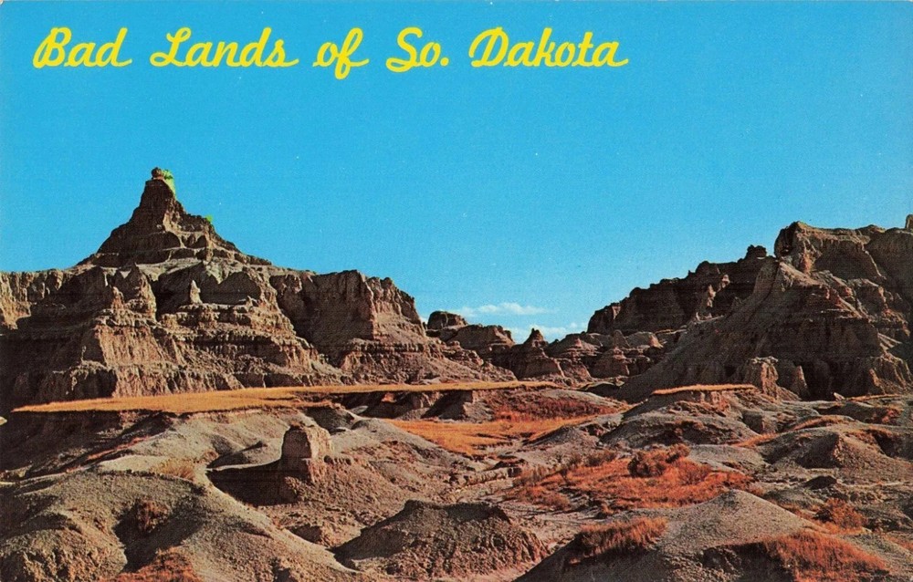 Badlands National Park - South Dakota SD - Postcard