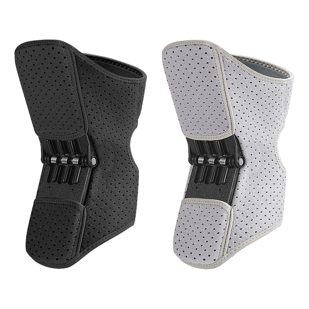 1PC Joint Support Brace Knee Pads Booster Lift Squat Sports Power Spring Force