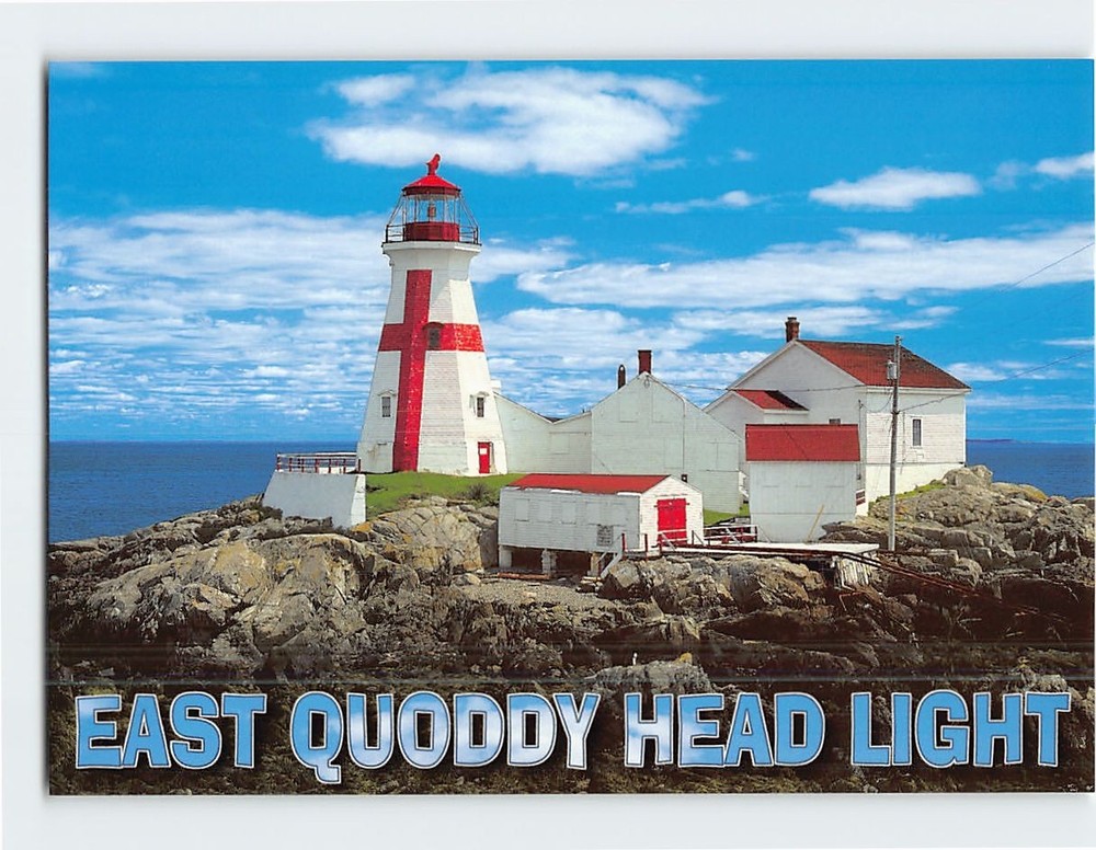Postcard East Quoddy Head Light Campobello Island Wilsons Beach Canada