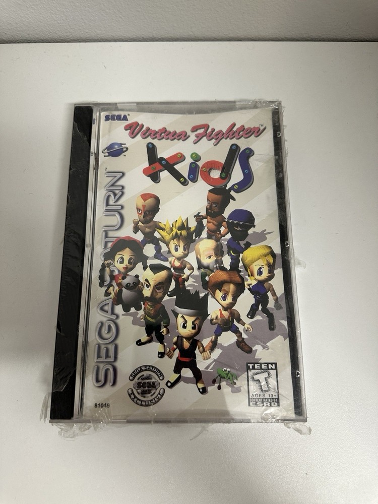 Virtua Fighter Kids (Sega Saturn, 1996) CIB With Reg Card