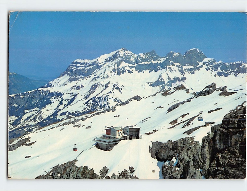 Postcard Gletscherrestaurant Stand Titlis Engelberg Switzerland