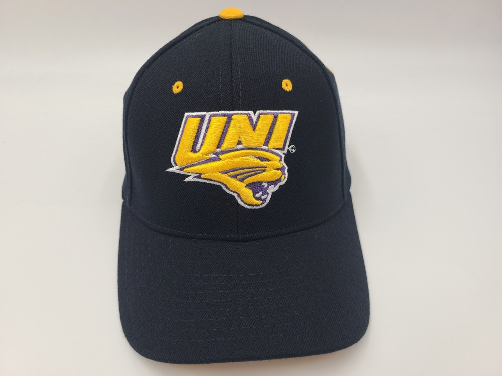 UNI Panthers Zephyr Flex Fitted NCAA Cap for Men M-L