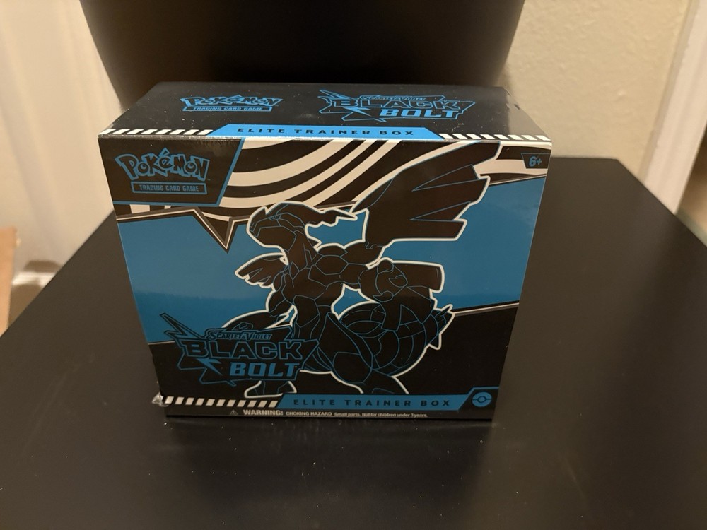 Pokemon Black Bolt Elite Trainer Box ETB new sealed