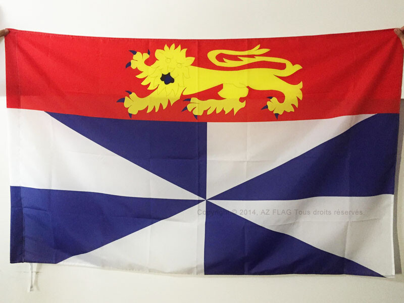 GIRONDE FLAG 3' x 5' for a pole - FRENCH DEPARTMENT - FRANCE FLAGS 90 x 150 cm -