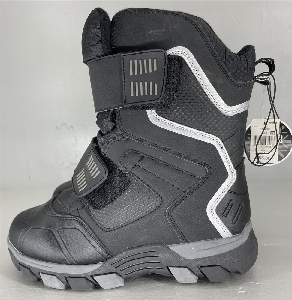 Men's Falls Creek 3M Technology Insulation Rapster Snow Boots Size 8 Black