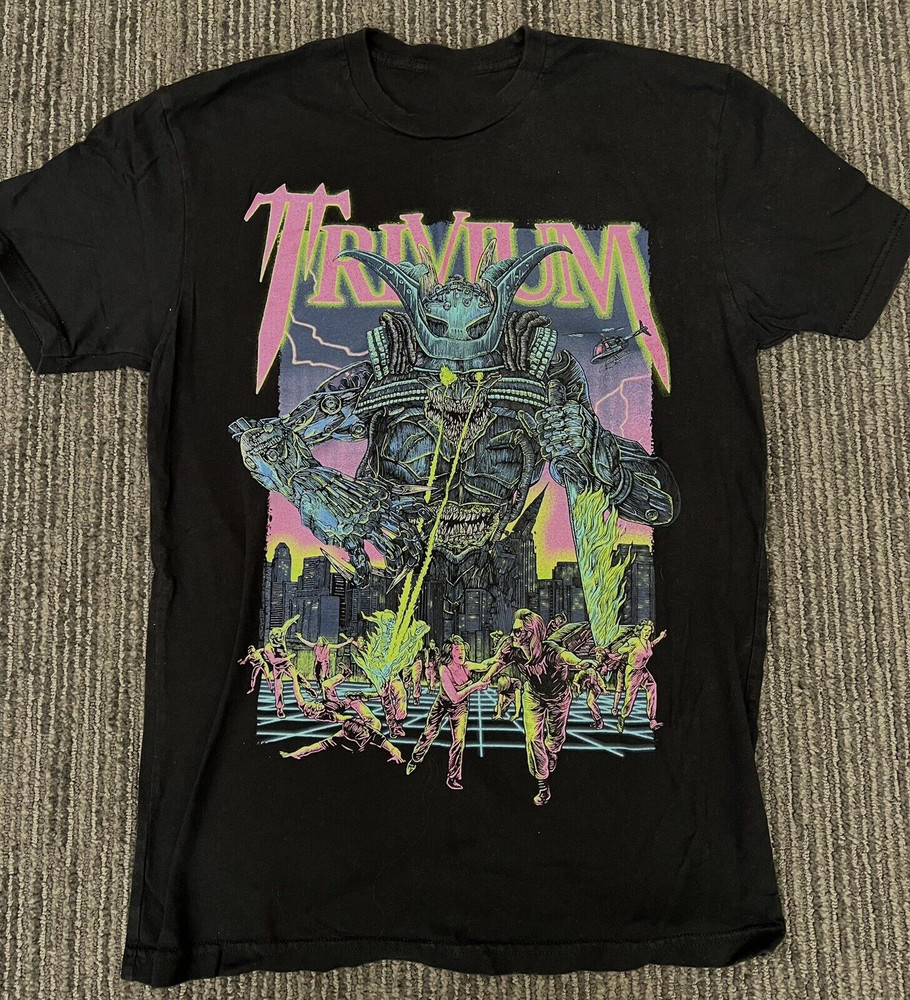 Trivium Shirt Tour 2017  Band Gift For Fan Black S-2345XL Unisex T-shirt QT299