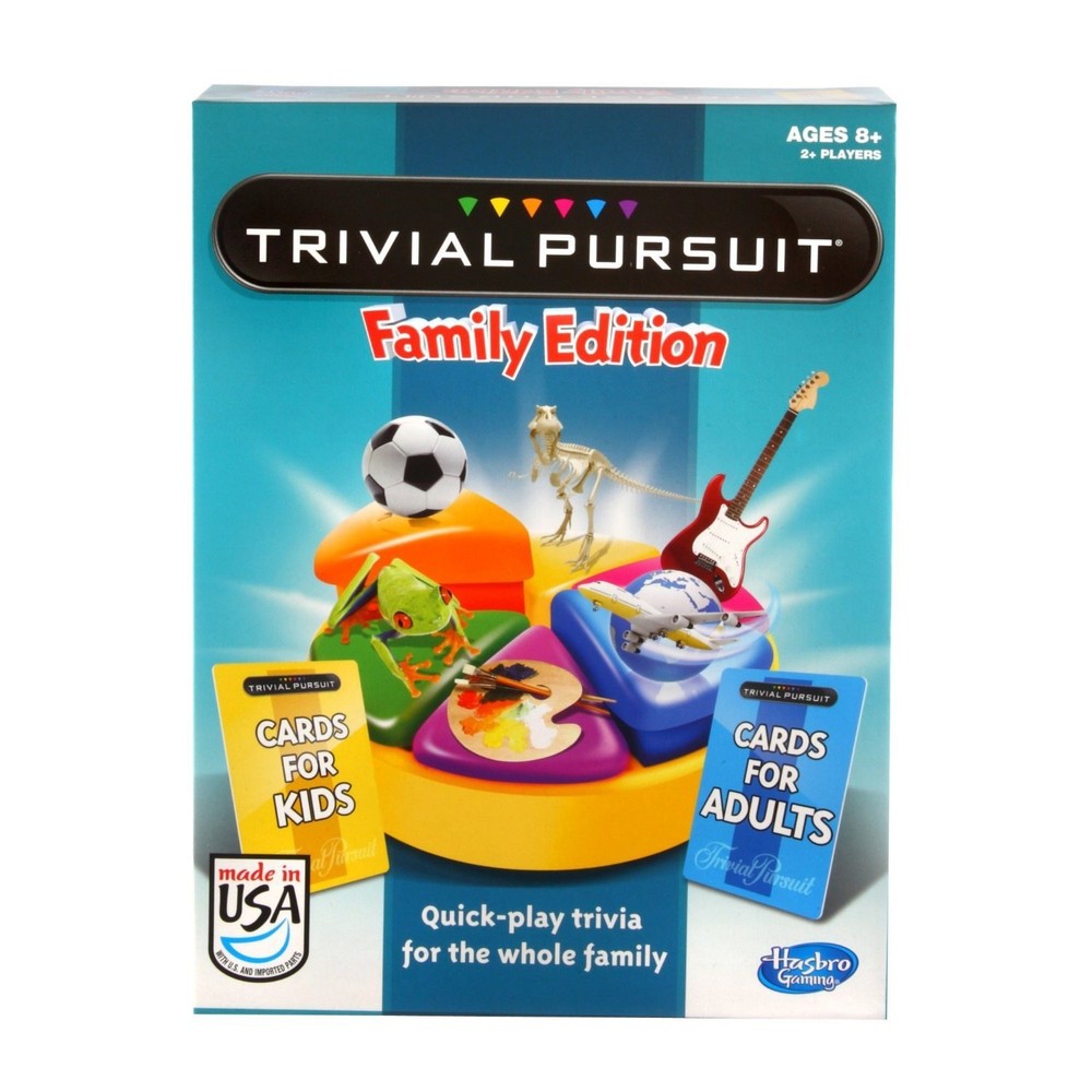 Trivial Pursuit Family Edition - Brand New and Sealed Game