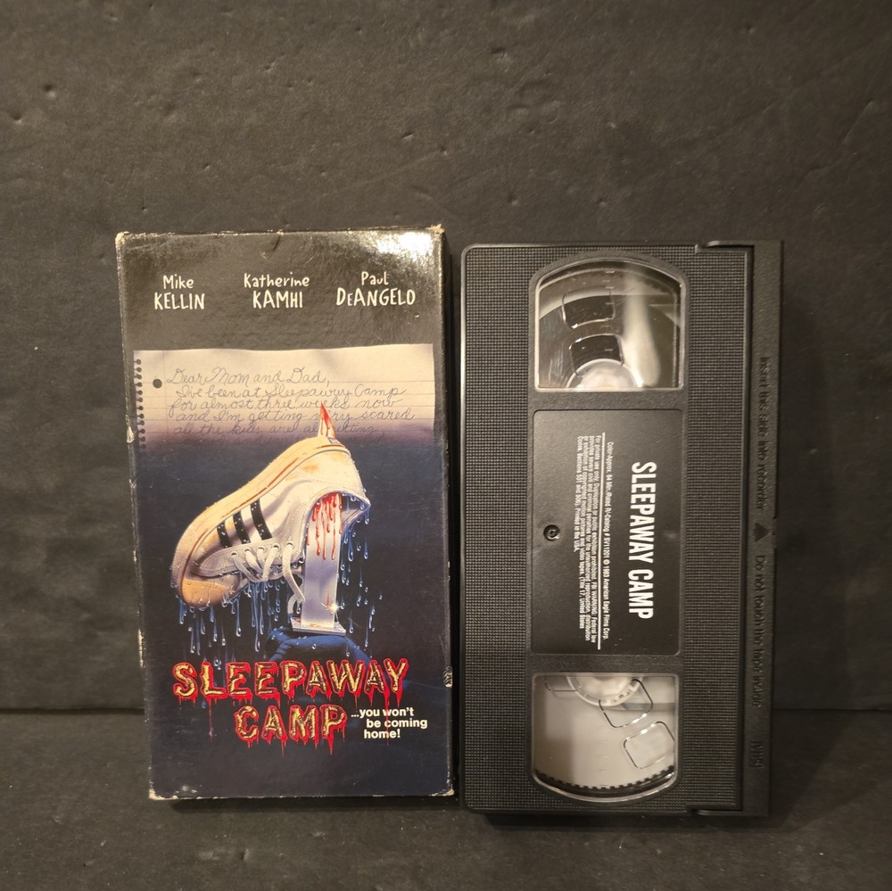 Sleepaway Camp VHS Video Treasures 1988 Release *SUPER RARE  (25)