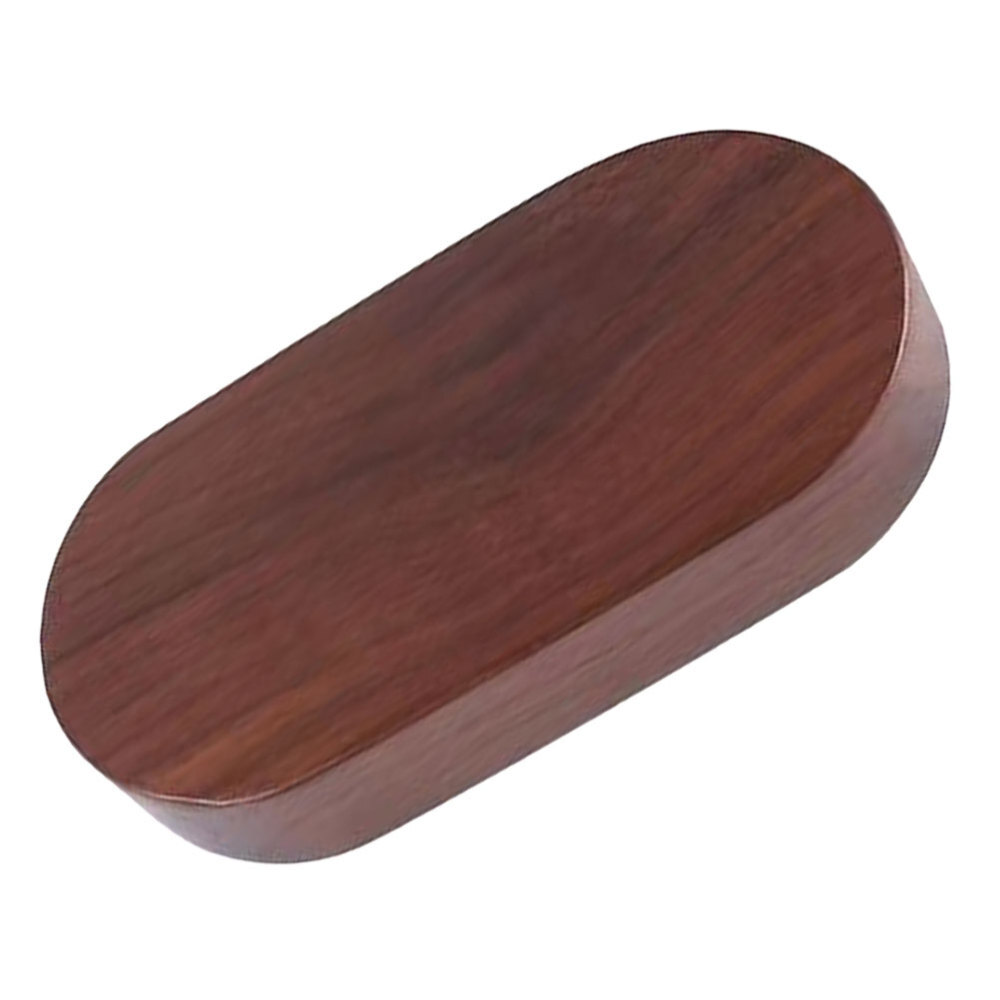 Walnut Wood Pedestal Stand for Aromatherapy Display