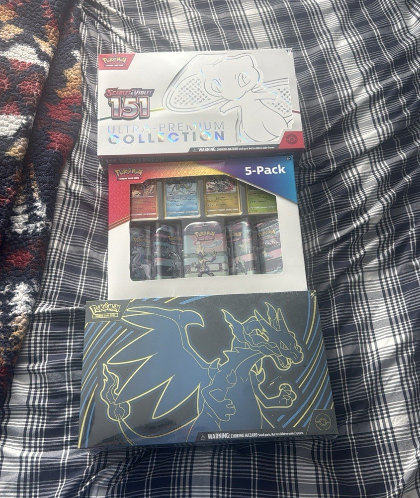 Pokémon Scarlet & Violet 151 Ultra-Premium Collection Box 5-Pack English 2023