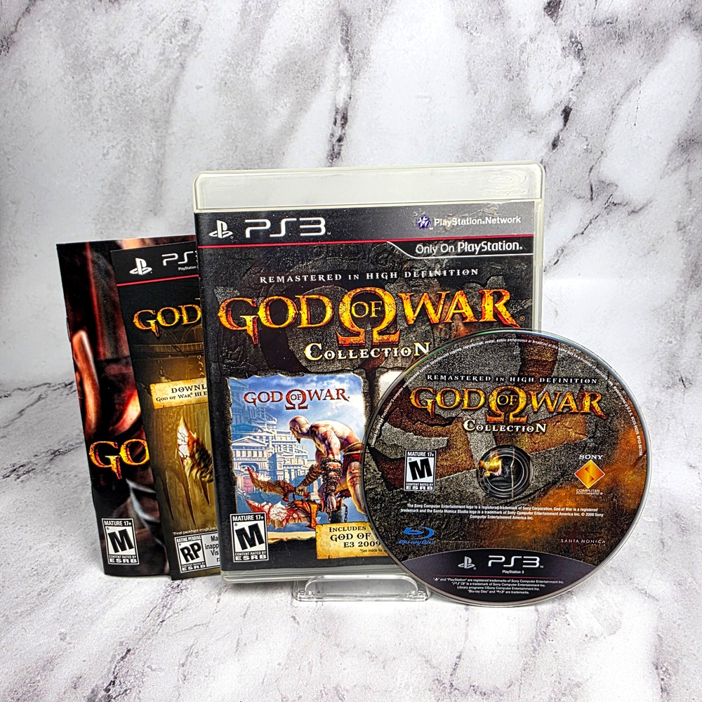 God of War Collection (Sony PlayStation 3) PS3 Remastered High Definition