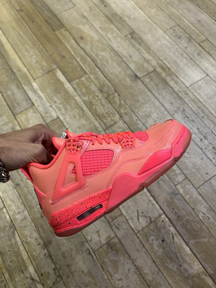 Size 8 W / 6.5 M - Air Jordan 4 Retro NRG Hot Punch