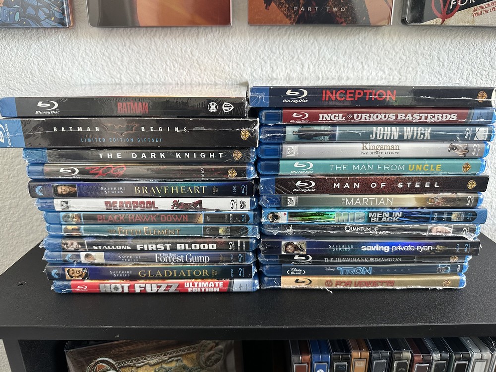 Blu-Ray Movies LIKE NEW – Many w/Slipcovers! Buy More, Save More