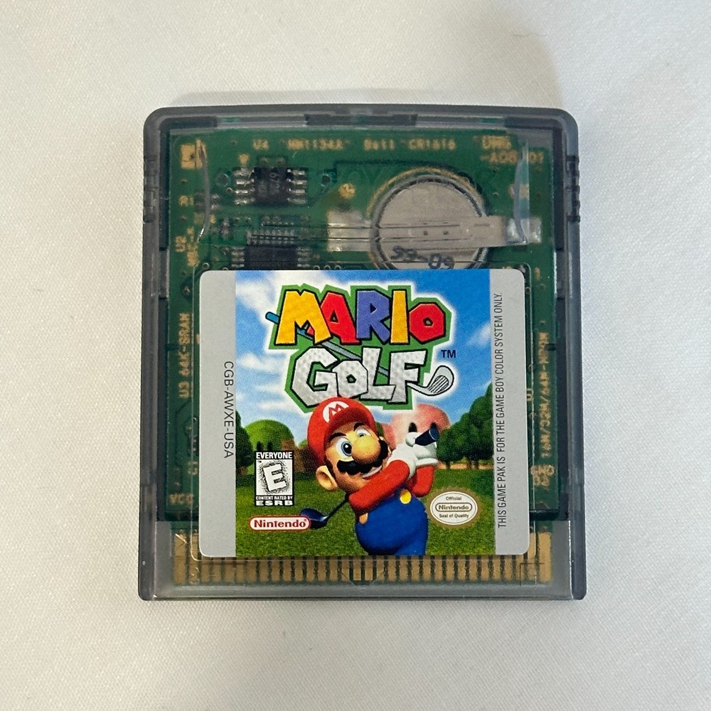 Mario Golf (Nintendo Game Boy Color, 1999) Game CART ONLY - TESTED & WORKING