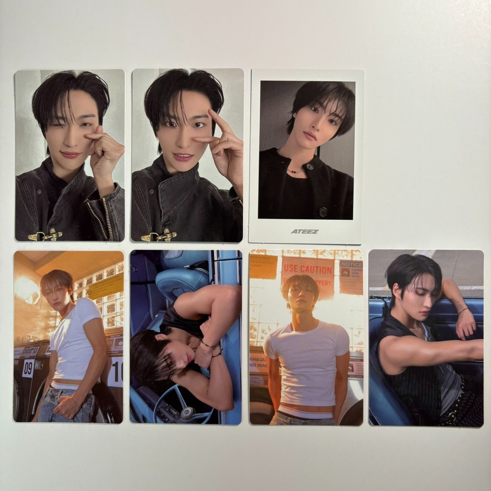 [ATEEZ] SEONGHWA - GOLDEN HOUR : Part.3 [LEMON DROP] POCA Ver. Photocard