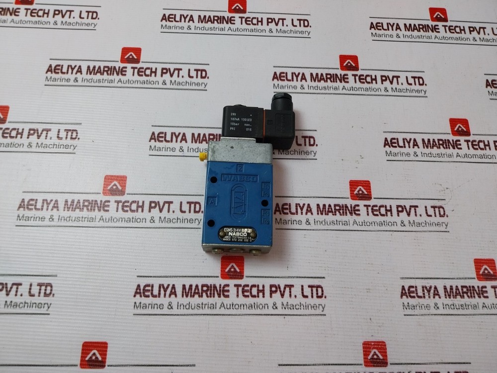 NABCO 73794030-14 EGMS-314M Solenoid Valve 24V 10BAR Max 187MA