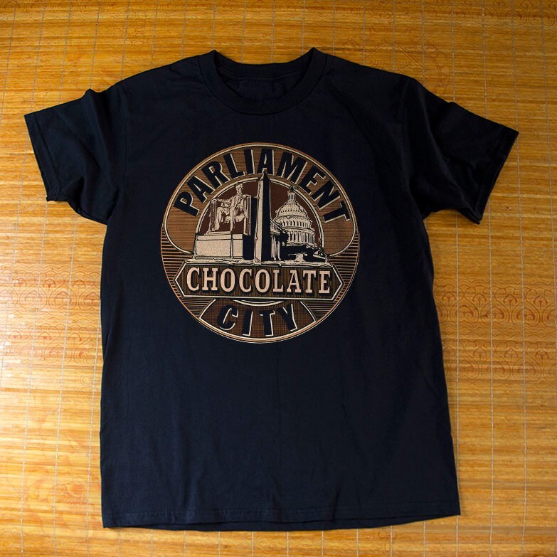 Parliament Chocolate City  Unisex Black T-shirt Size S-5XL