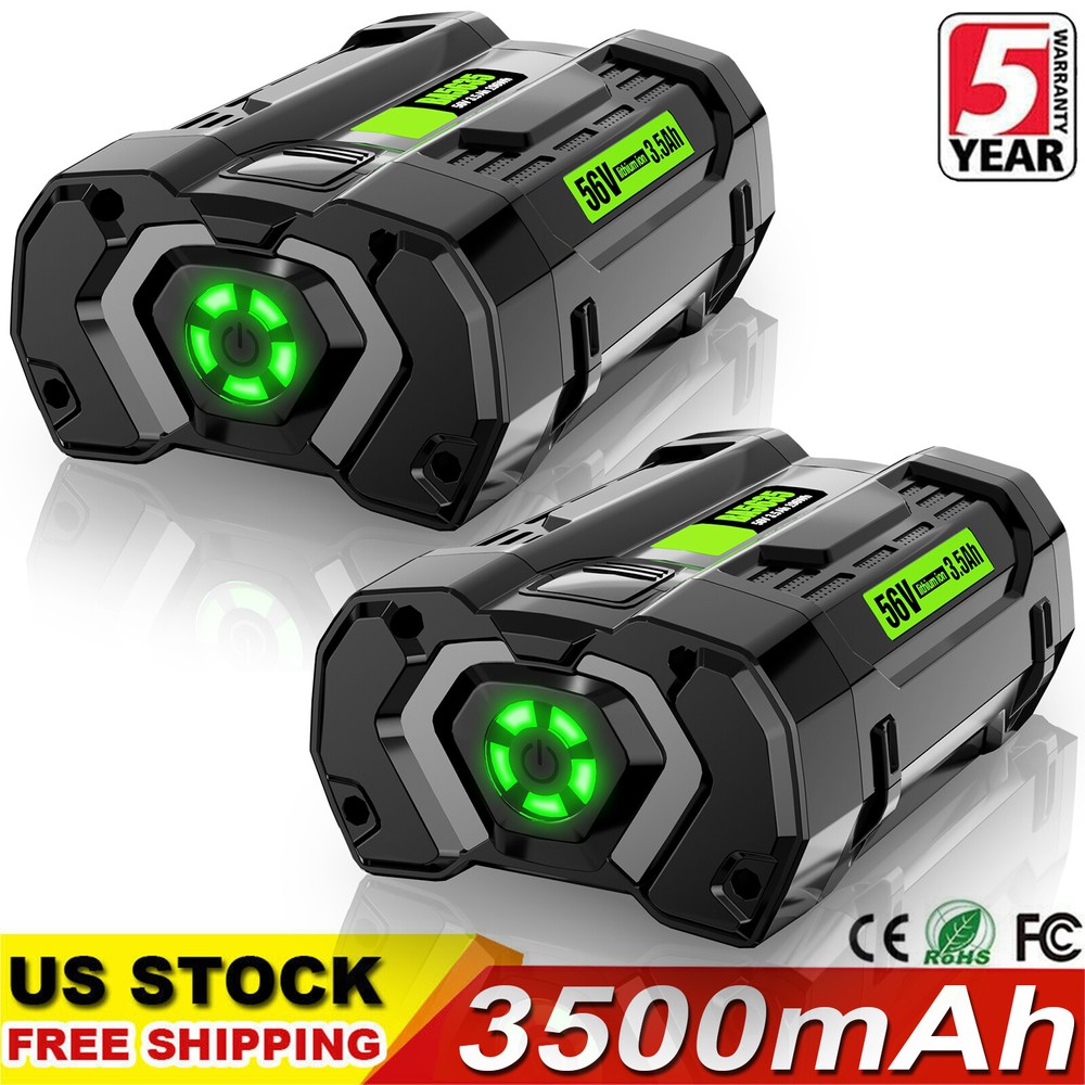 3.5Ah Battery Pack For EGO 56V 56Volt BA1400 POWER+ Lithium Ion BA2240 BA2800T