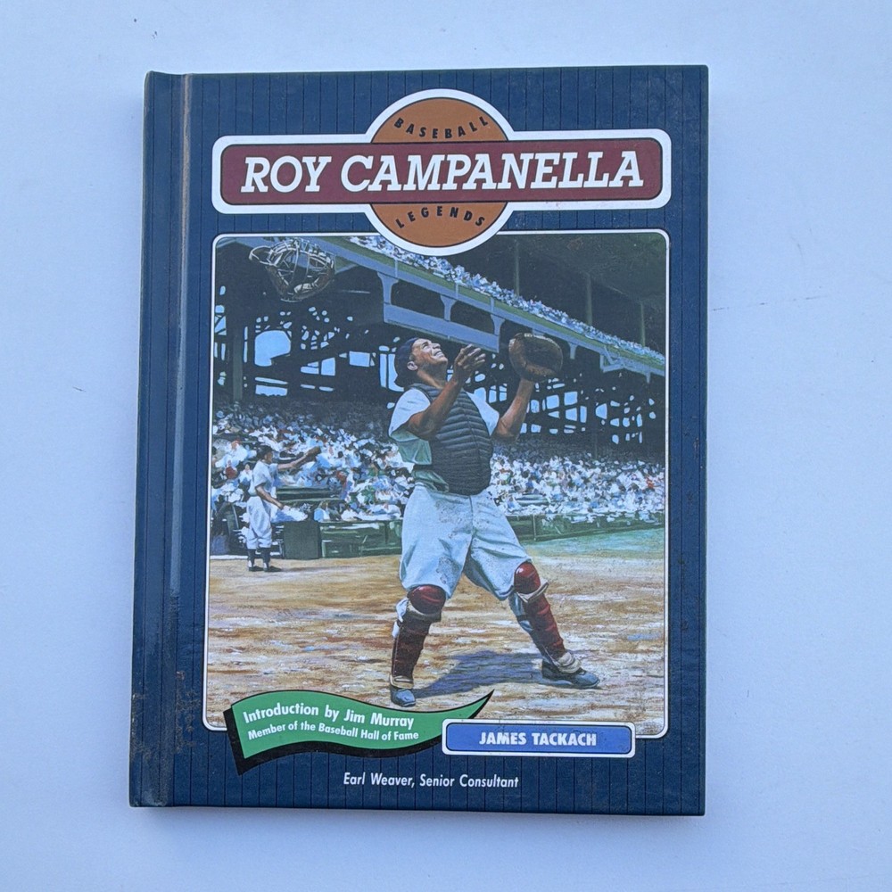 Baseball Legends Roy Campanella by James Tackach Hardcover Illustrated