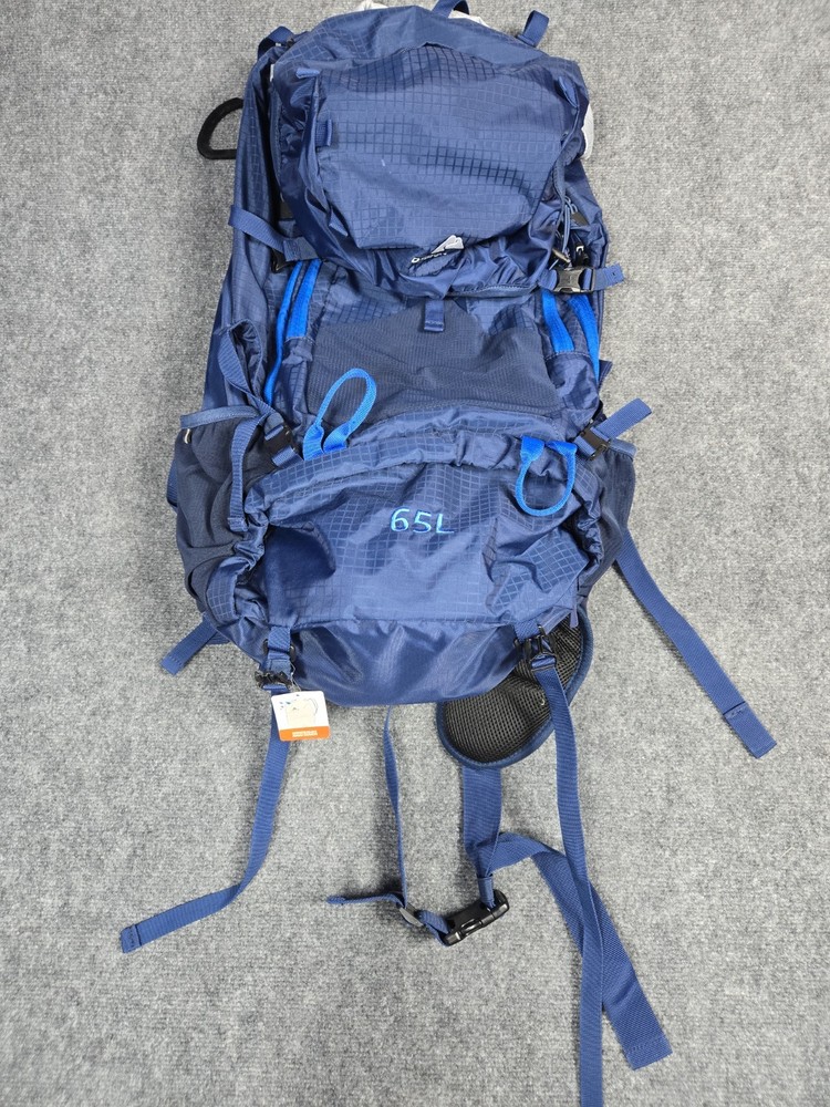 Ozark Trail 65L Stavern Hiking Backpack with Rain Cover Hydration Compatible