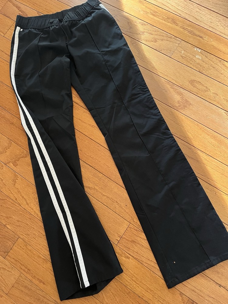 Vintage Y2K Express Jeans Stretch Striped Track Style Pants Size XS