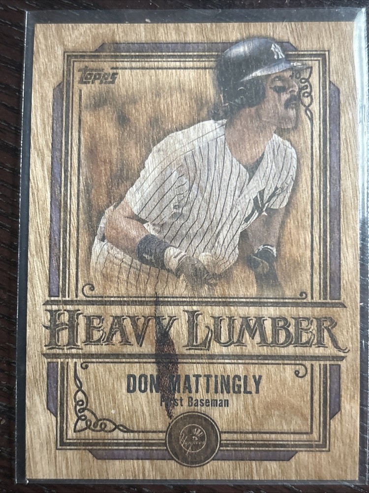 2025 Topps Update Heavy Lumber Don Mattingly #HL-62 New York Yankees