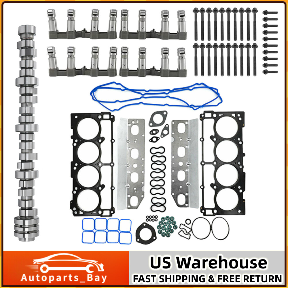 Dodge Ram 1500 V8 HEMI Engine MDS Lifters Kit with Camshaft & Head Gaskets