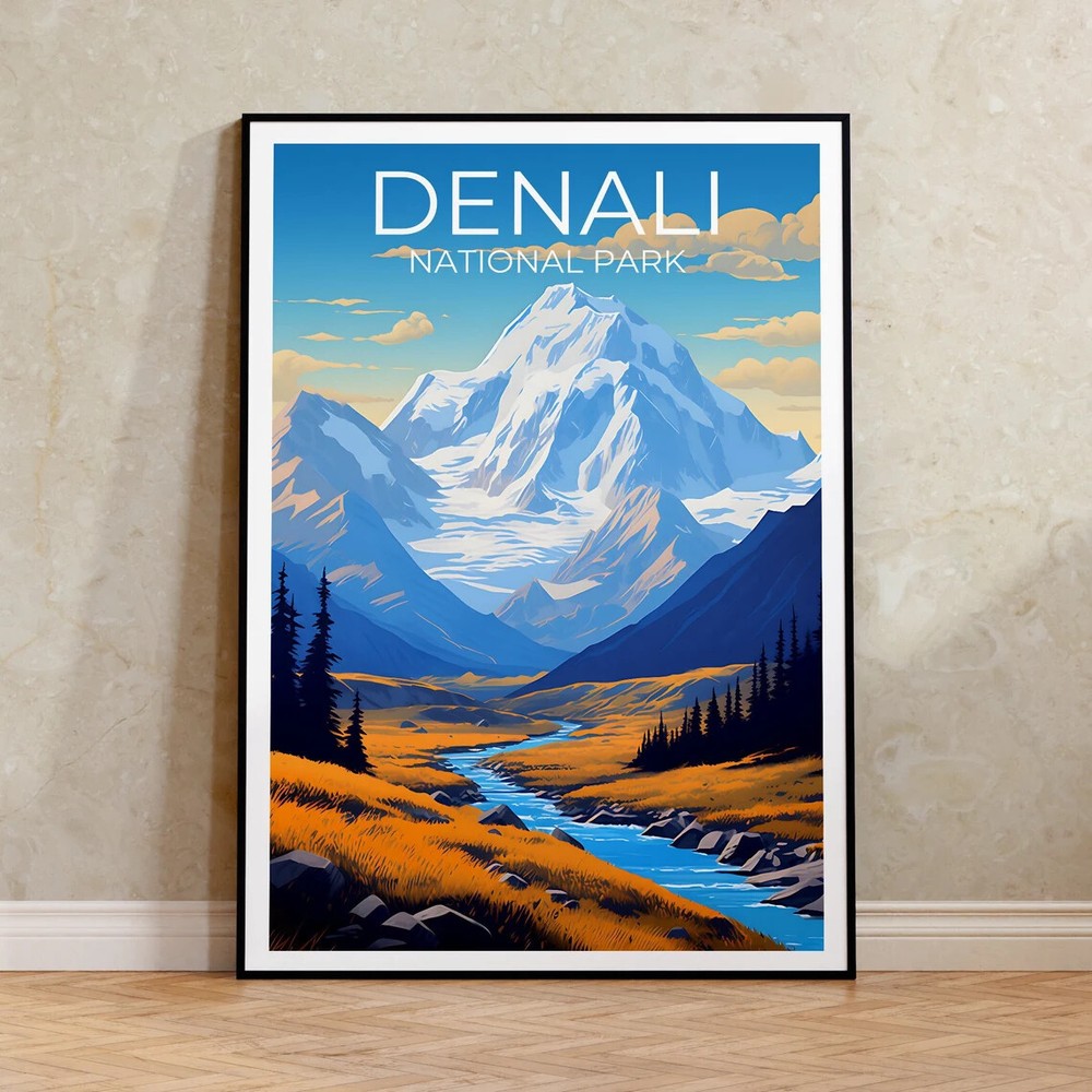 Alaska Nature Poster Premium Quality Choose your Size