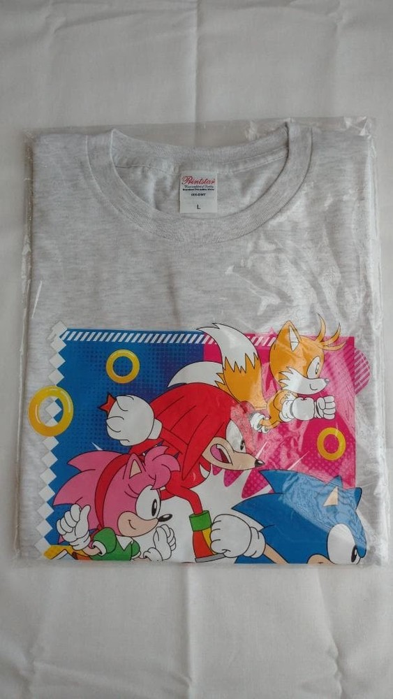 SEGA Sonic Superstars Tokyo Game Show 2023 T-Shirt Size L Japan Exclusive