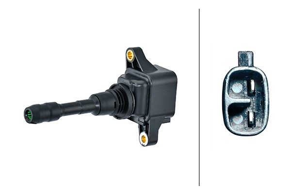 5DA 358 168-791 HELLA Ignition Coil for Renault