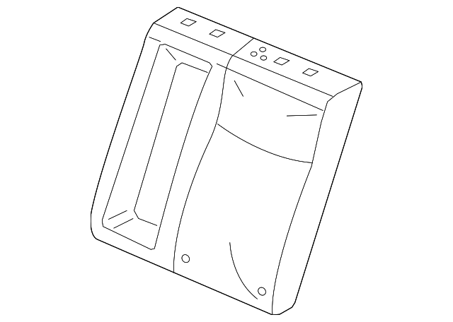 Genuine Honda Seat Back Cover 82521-TR3-L61ZA