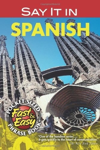 Say It in Spanish by A. C. Rogers,Leon J. Cohen, Acceptable Book