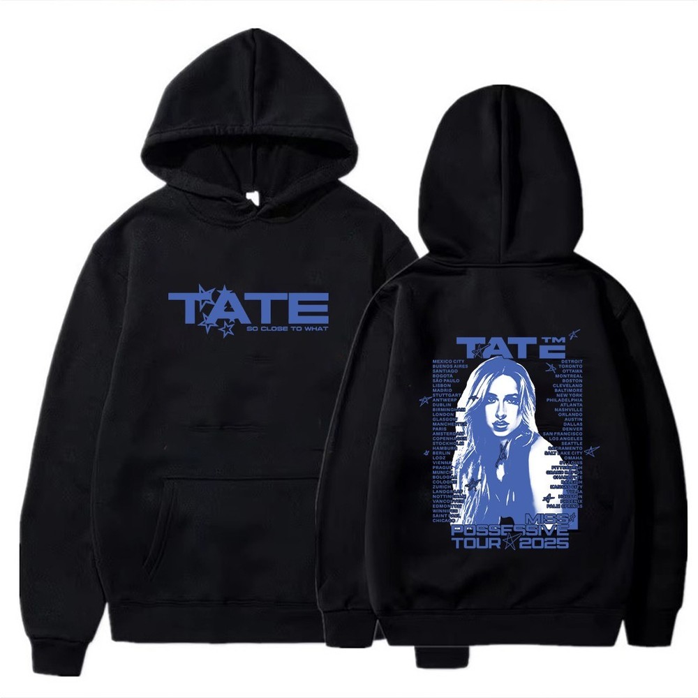 Tate McRae Miss Possessive Tour 2025 Hoodie - Tshirt - Sweatshirt optional