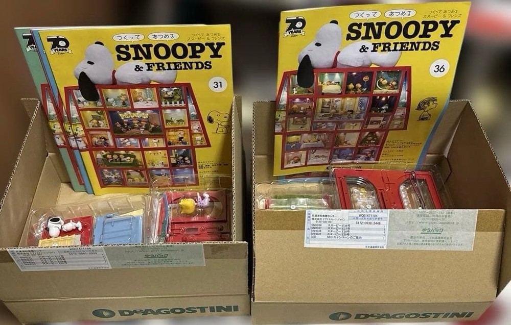 Make and collect Snoopy de Agostini #9aae64