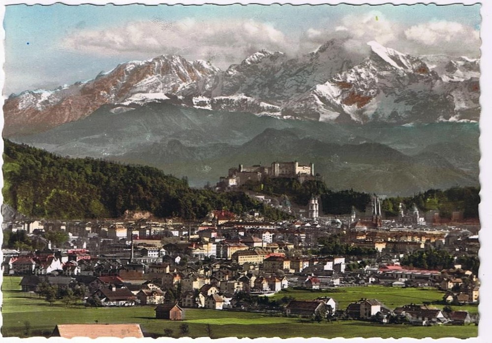 Austria Postcard Salzburg Hohem Goll