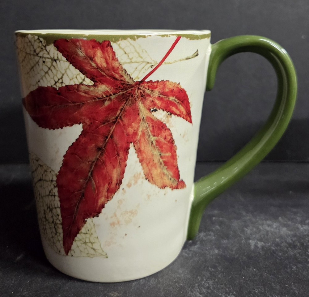 Pier 1 Ashville Hand Painted Mug