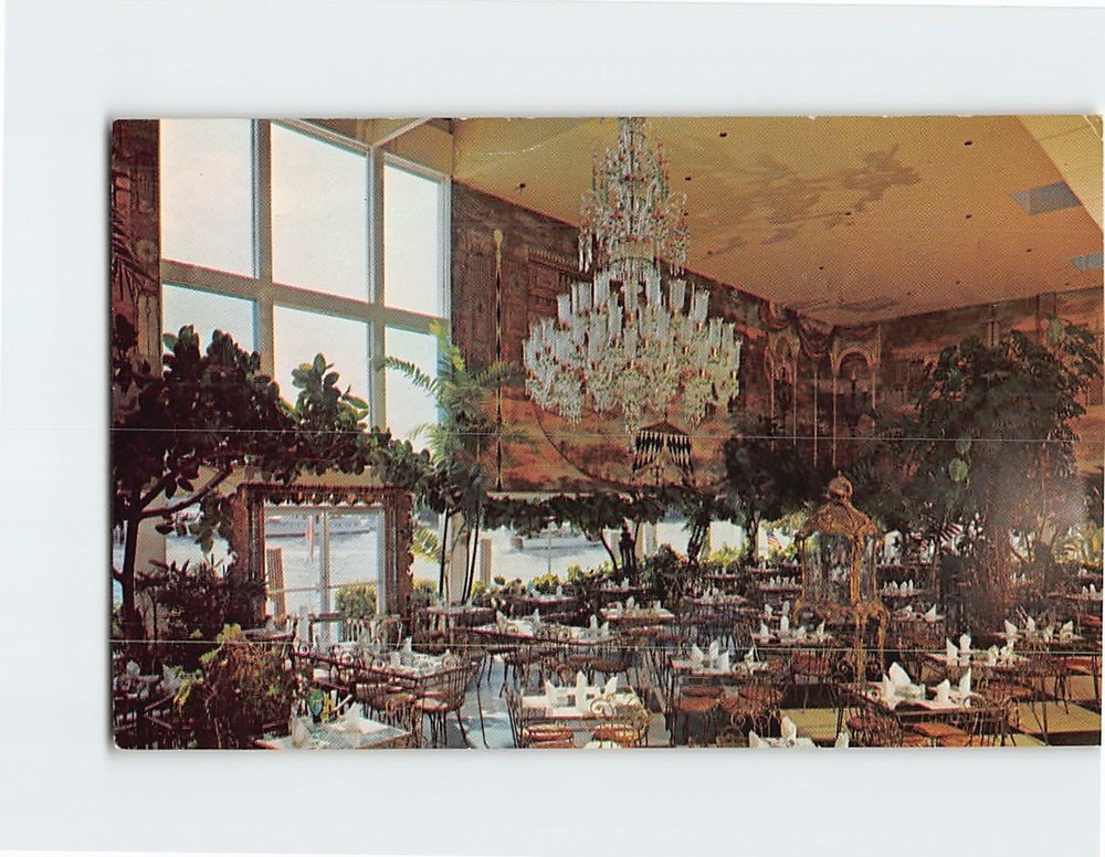 Postcard Creighton's Restaurant Fort Lauderdale Florida 33304 USA North America