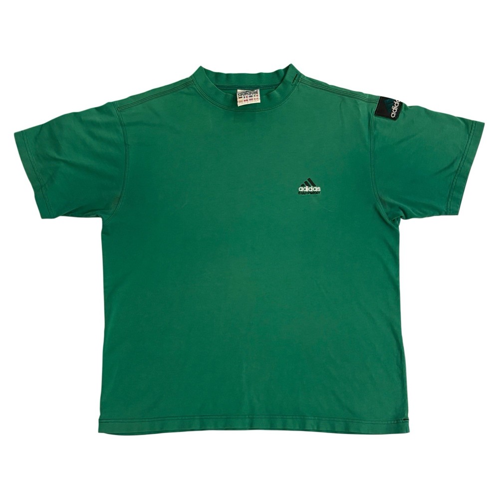 Adidas Equipment 90s Vintage Green Short Sleeve T Size Medium